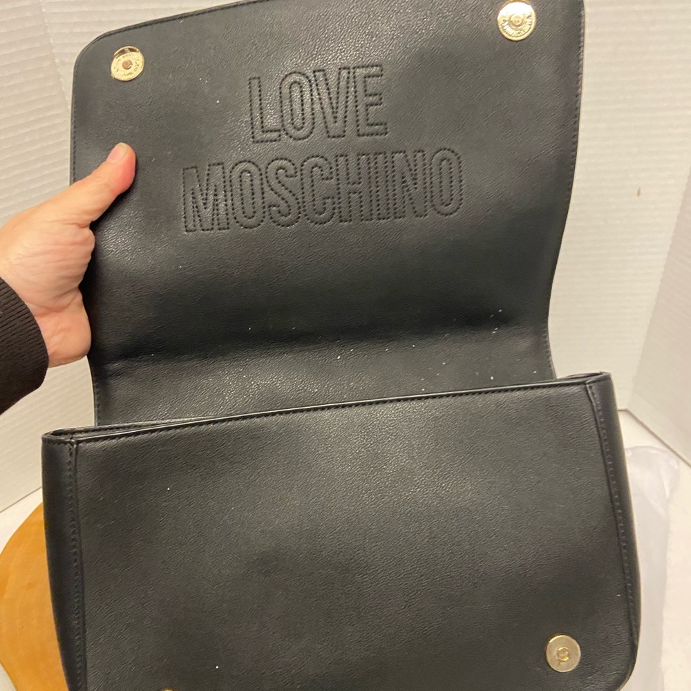 Love Moschino Quilted Shoulder Bag & DustBag - Picture 4 of 9
